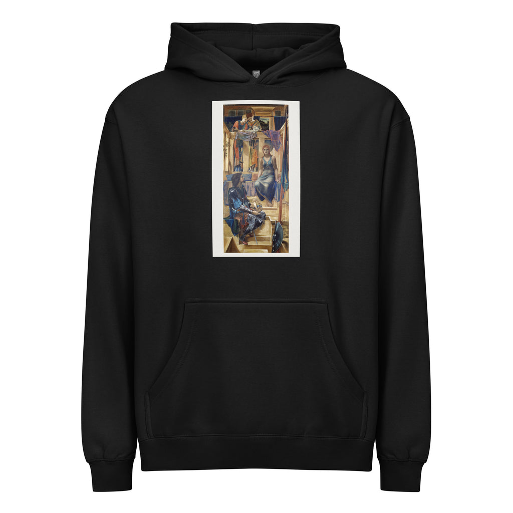 Black Hoodie King Cophetua And The Beggar Maid - Cartoon Study Signature