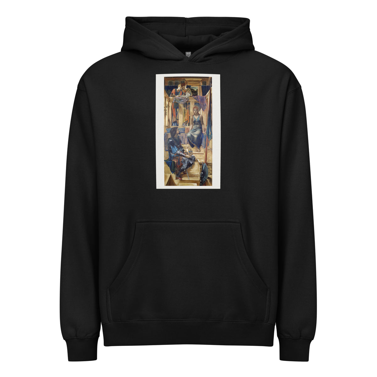 Black Hoodie King Cophetua And The Beggar Maid - Cartoon Study Signature