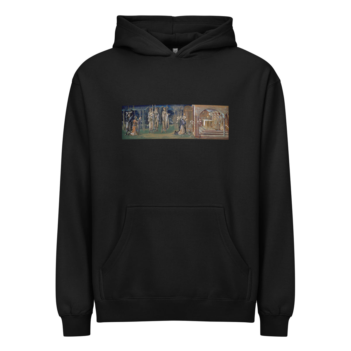 Black Hoodie Quest For The Holy Grail - Study For The Attainment Signature
