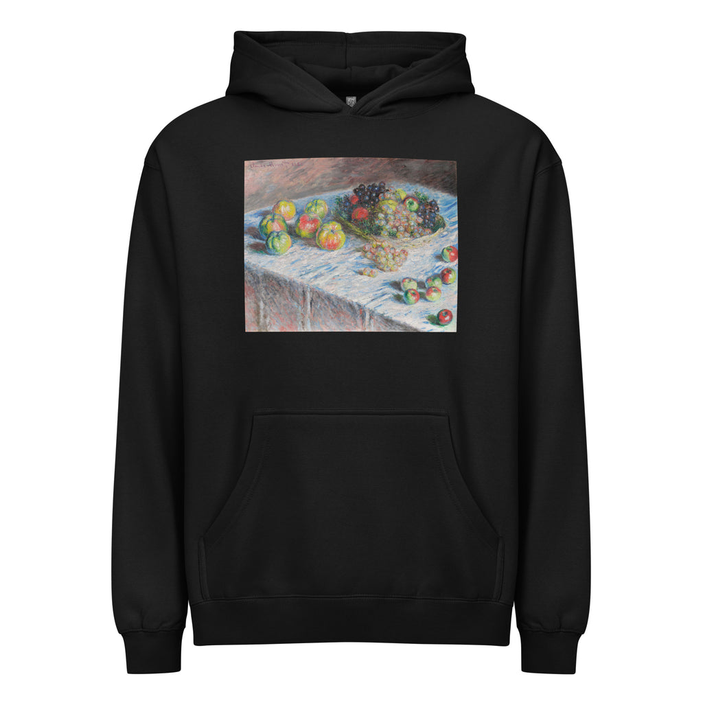 Black Hoodie Apples And Grapes II Signature