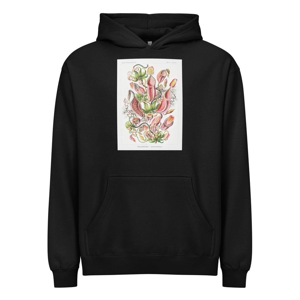 Black Hoodie Nepenthaceae Kannenpflanzen Signature