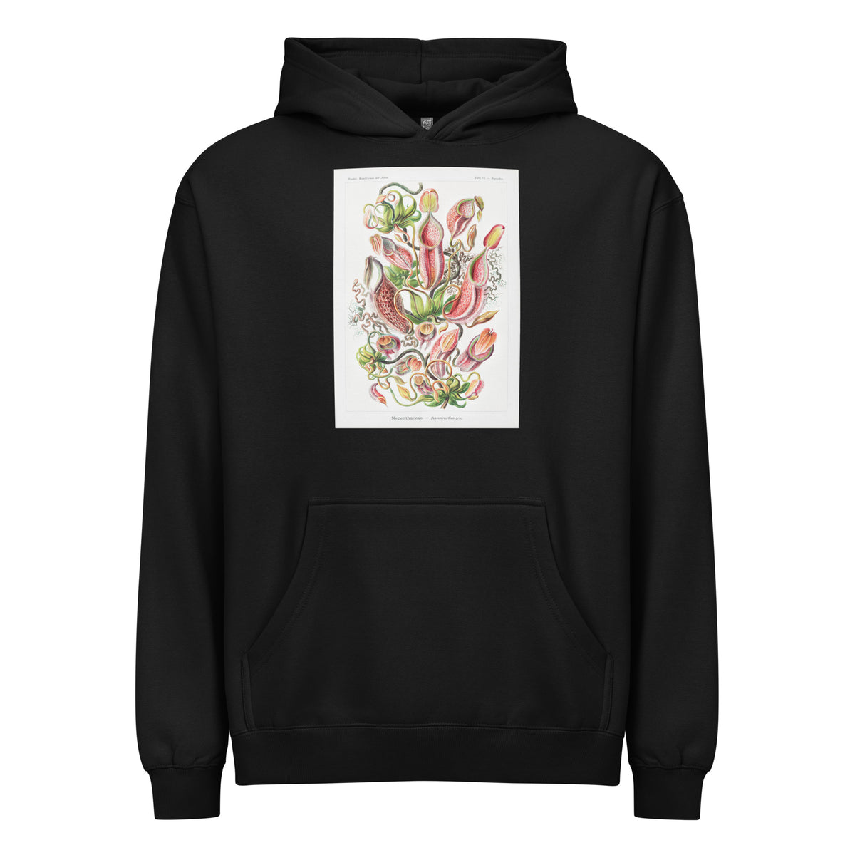 Black Hoodie Nepenthaceae Kannenpflanzen Signature