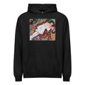 Black Hoodie Girl In White Chemise Signature