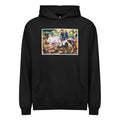 Black Hoodie Cows In Spring Print Signature