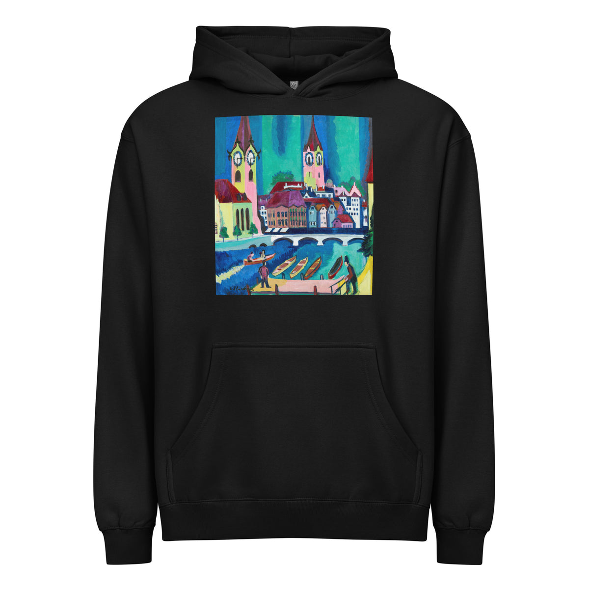 Black Hoodie Zurich Signature