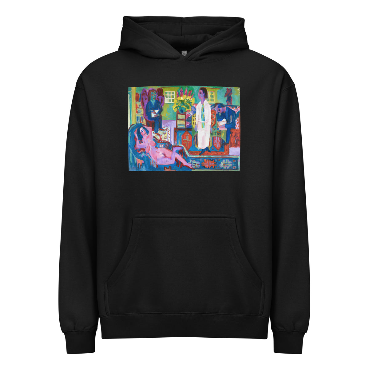 Black Hoodie Modern Bohemia Signature