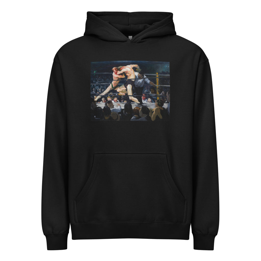 Black Hoodie Stag At Sharkey Signature