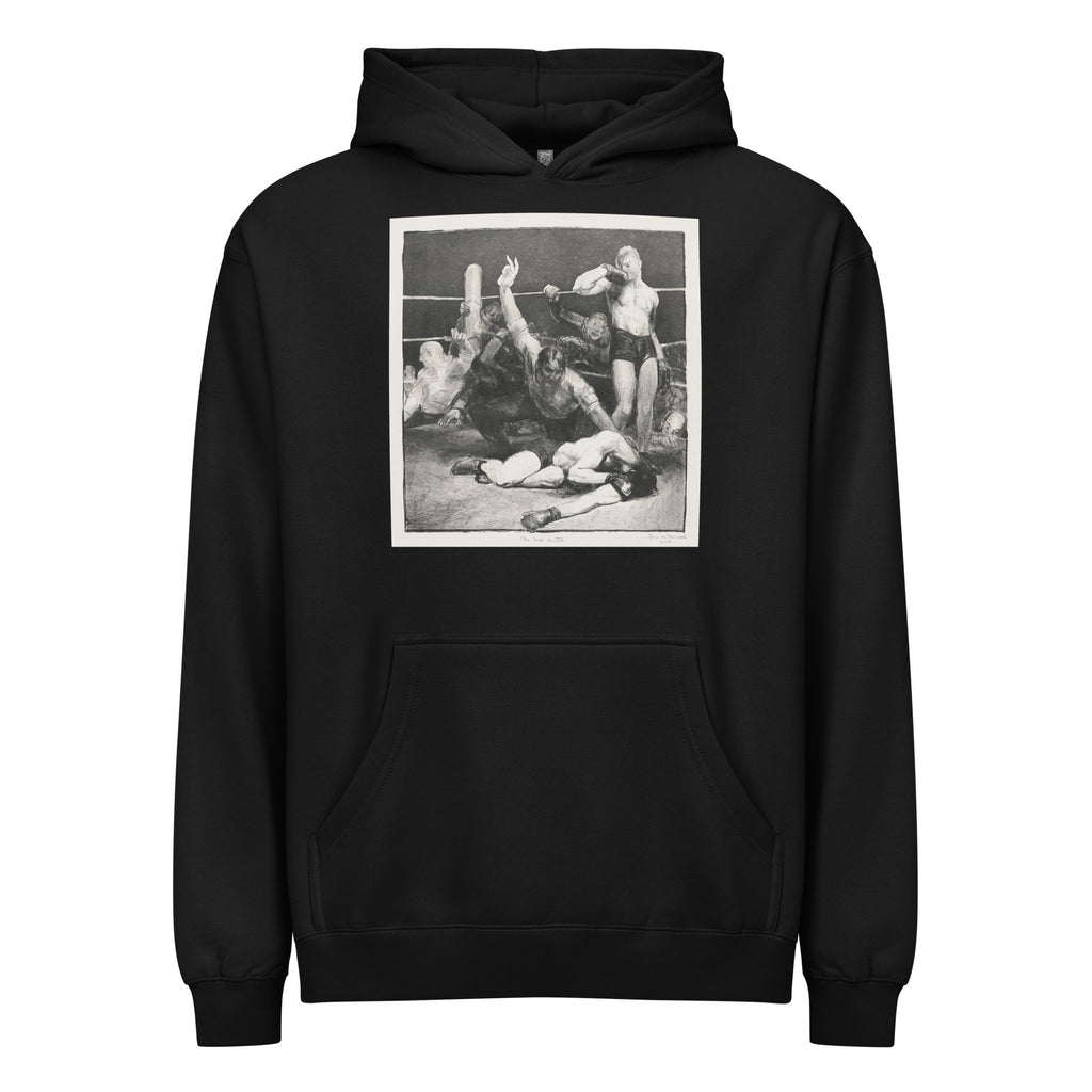 Black Hoodie The Last Count Print Signature