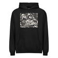 Black Hoodie From The Animal Legend Genius Print Signature