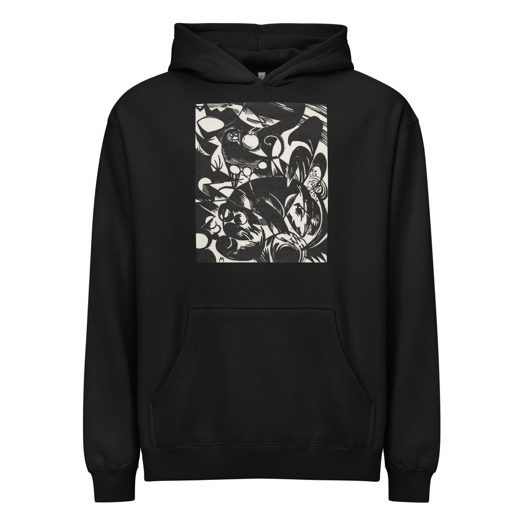 Black Hoodie New European Graphics Portfolio III German Artists Print Signature