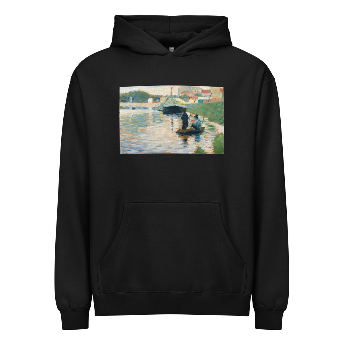 Black Hoodie View Of The Seine Signature