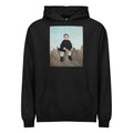 Black Hoodie Boy On The Rocks - Henri Rousseau 1895 Signature