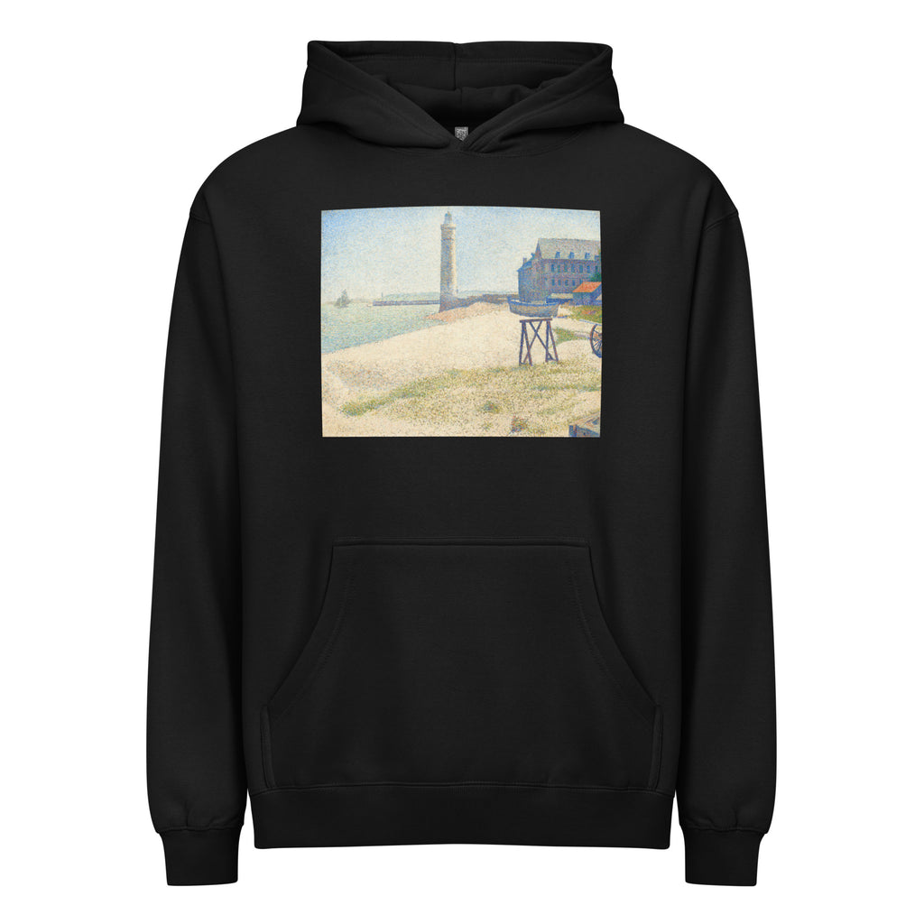 Black Hoodie The Lighthouse At Honfleur Signature
