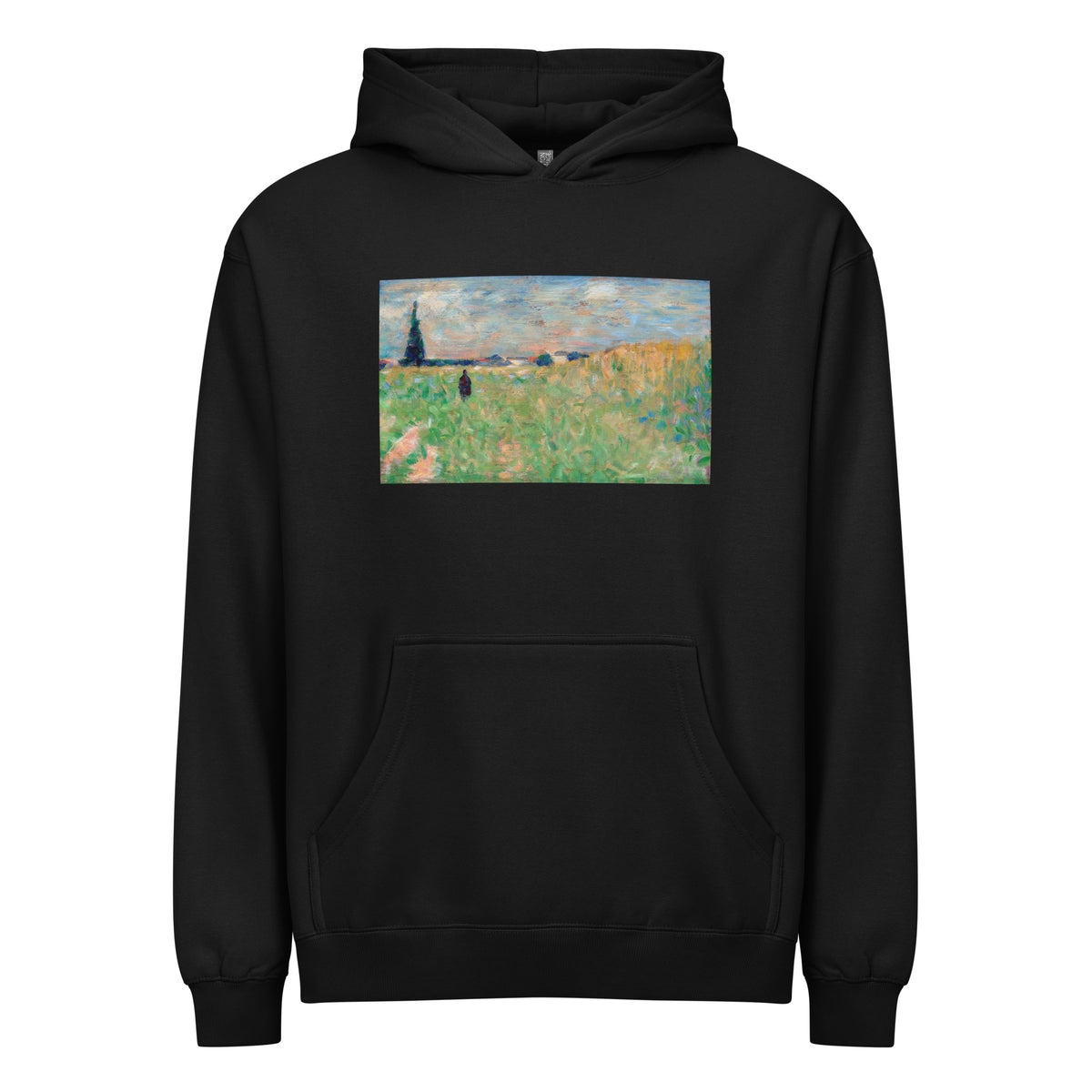 Black Hoodie A Summer Landscape Signature