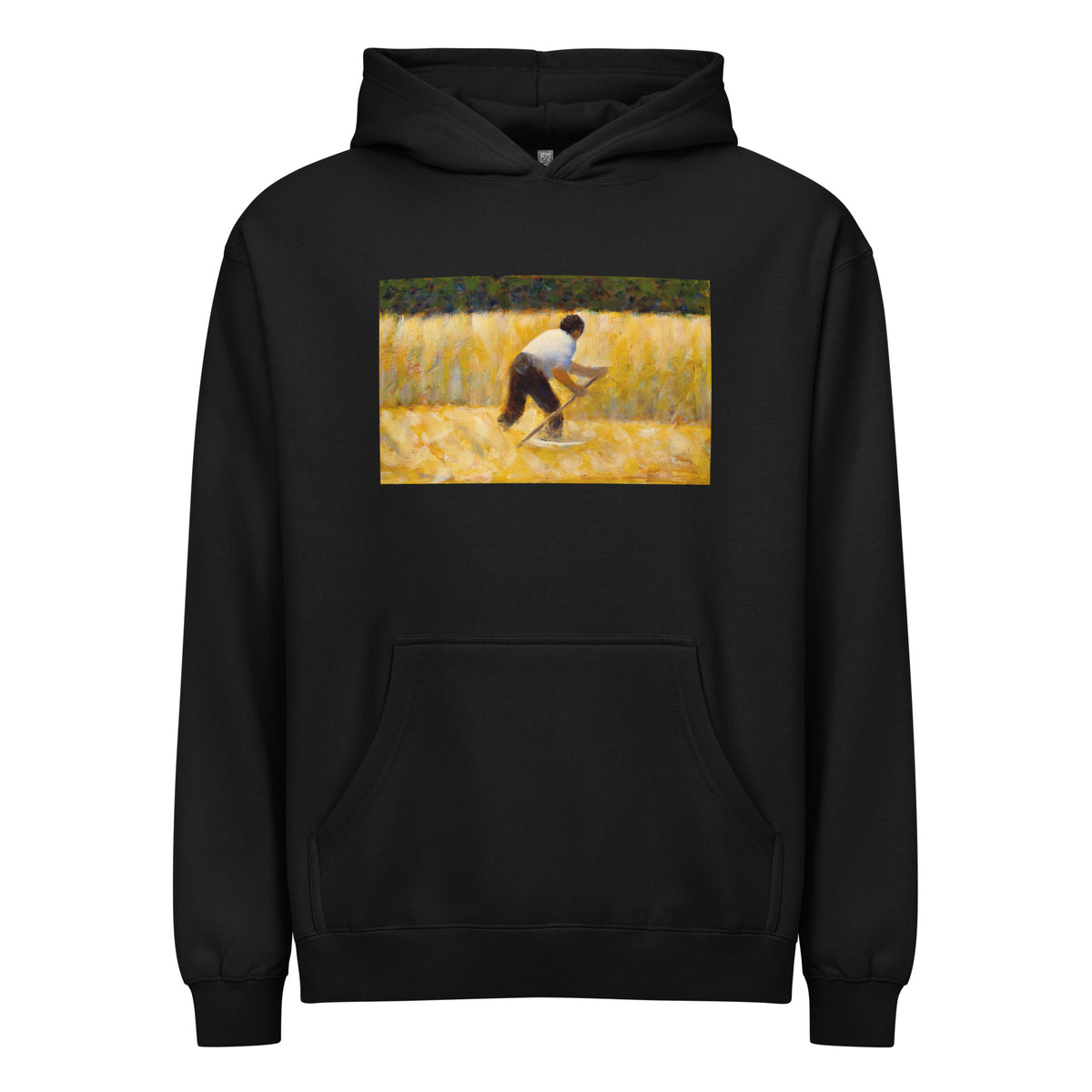 Black Hoodie The Mower Signature