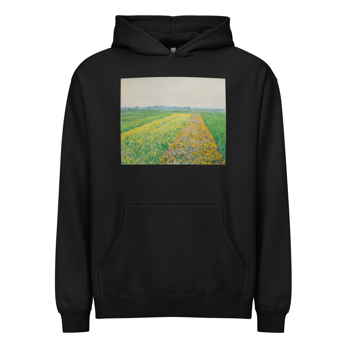 Black Hoodie The Yellow Fields At Gennevilliers Signature