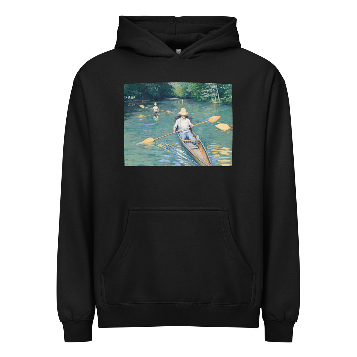 Black Hoodie Skiffs Signature