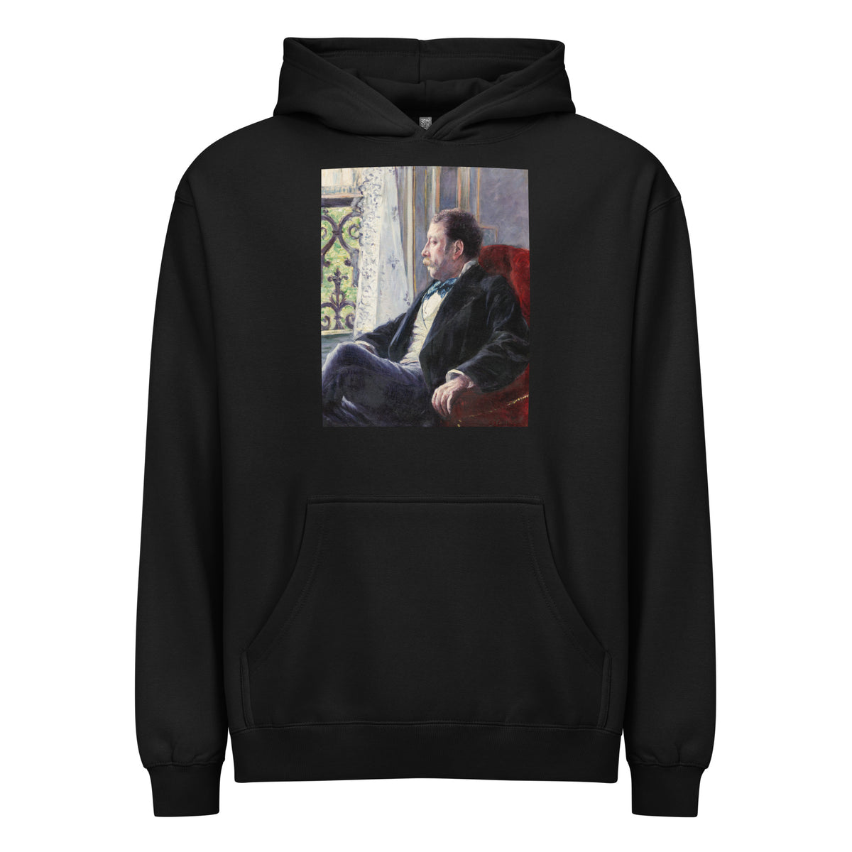 Black Hoodie Portrait Of A Man Signature