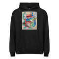 Black Hoodie Landscape With Animals Signature