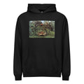 Black Hoodie Henri Rousseau The Hungry Lion Throws Itself On The Antelope Famous Painting Signature