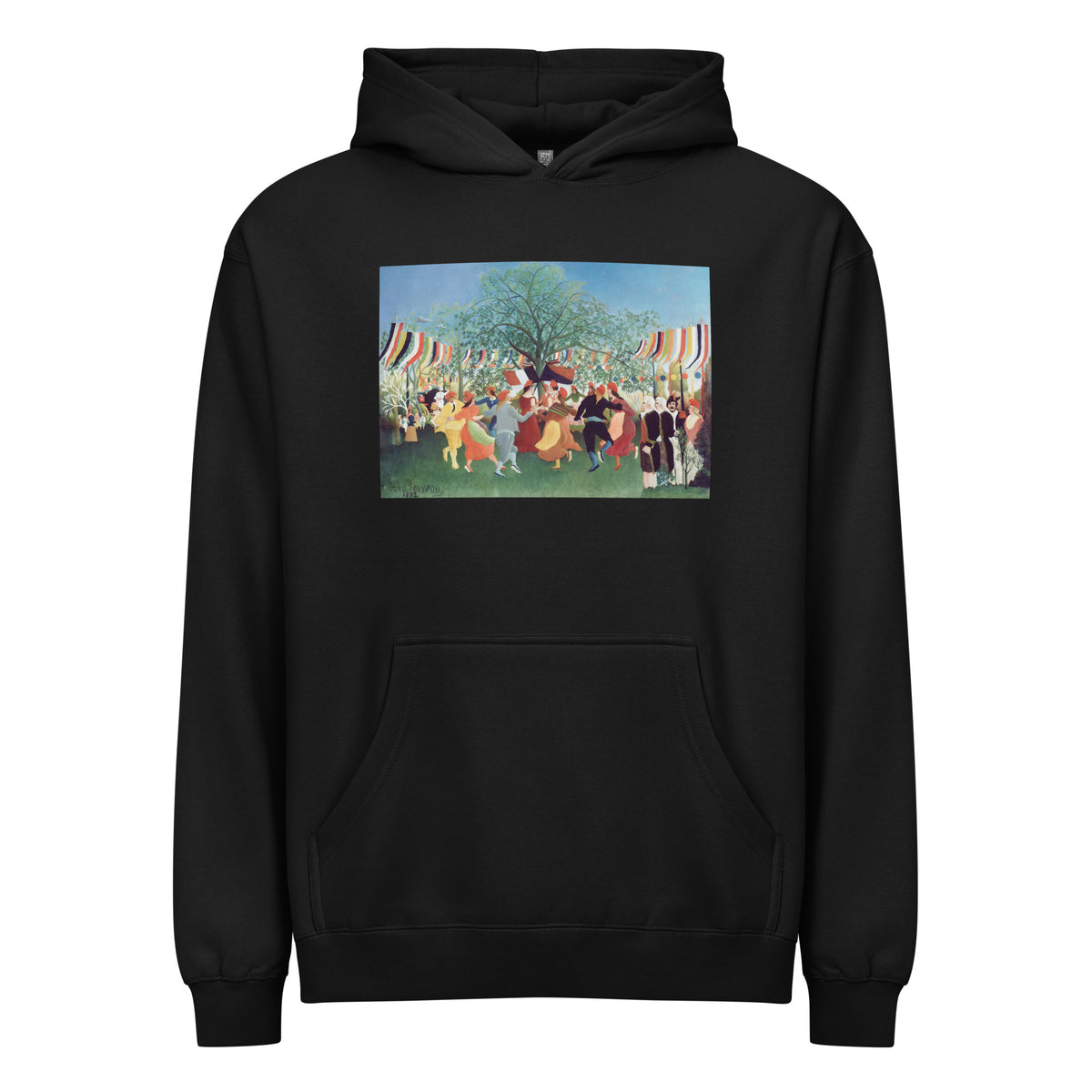 Black Hoodie Henri Rousseau A Centennial Of Independence Famous Painting Signature