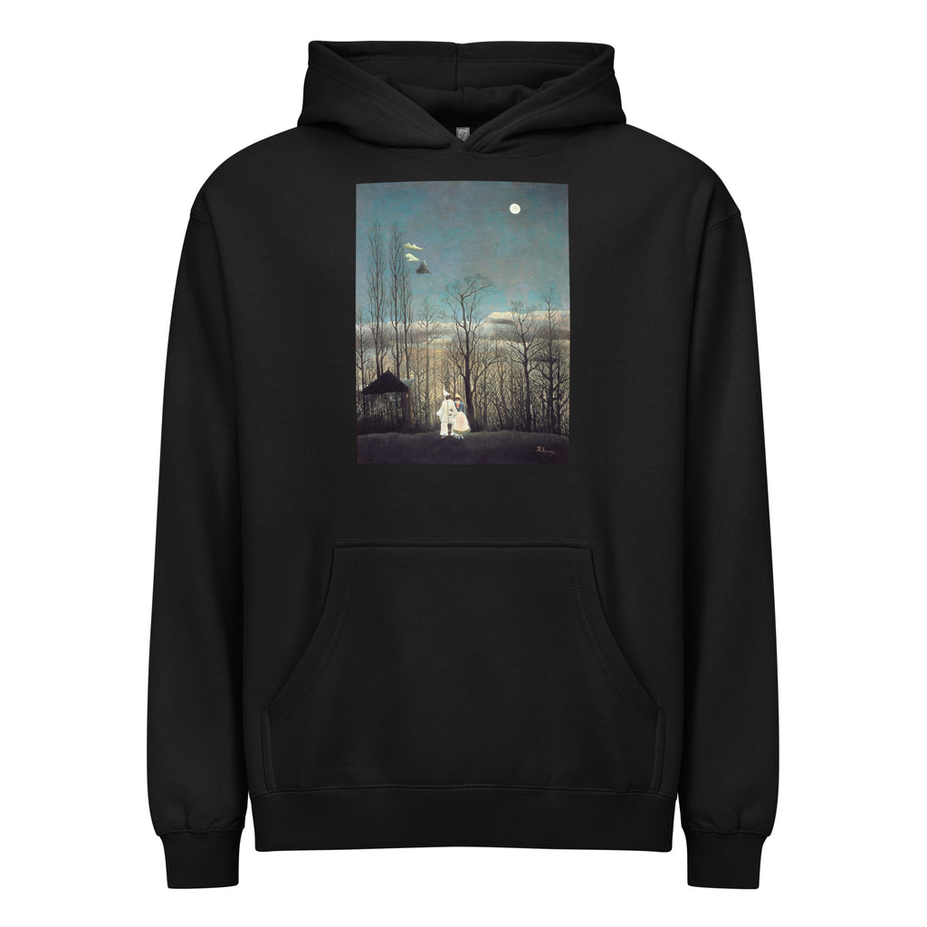 Black Hoodie Henri Rousseau Carnival Evening Famous Painting Signature