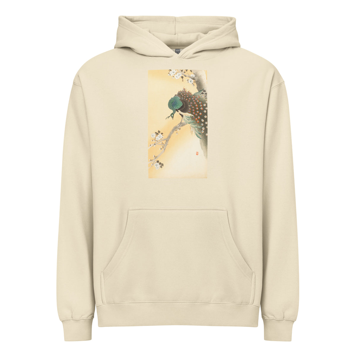 Hoodie Peacock On A Cherry Blossom Tree - Ohara Koson 1900 Signature