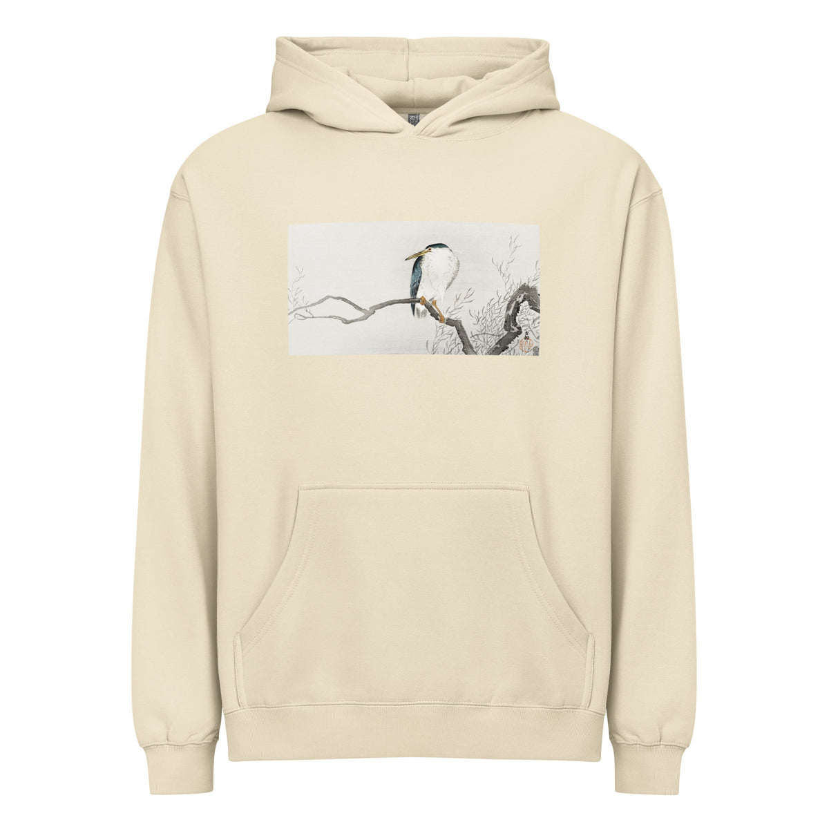 Hoodie Quack On Erratic Branch - Ohara Koson 1900 Signature