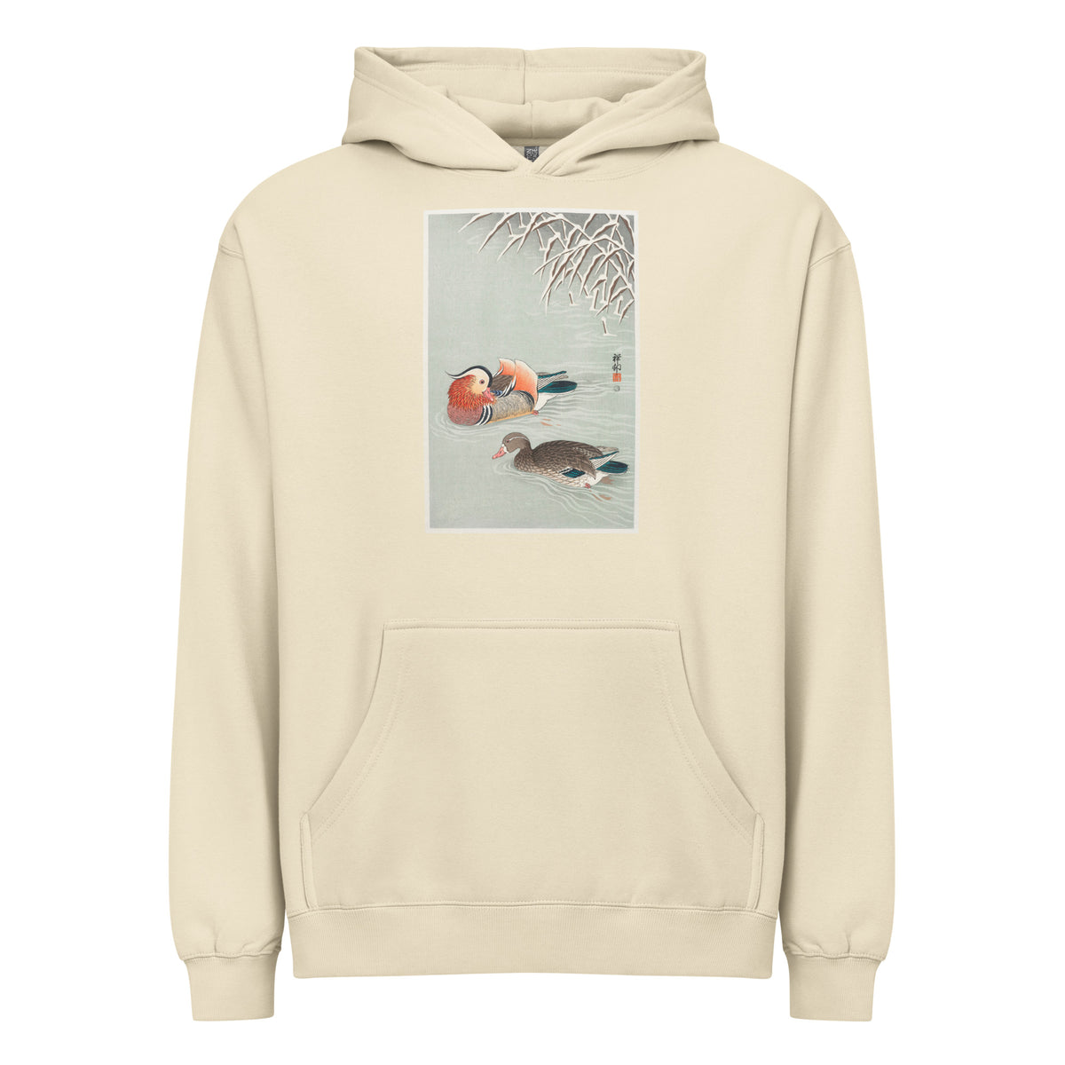 Hoodie Mandarin Ducks - Ohara Koson 1925 Signature