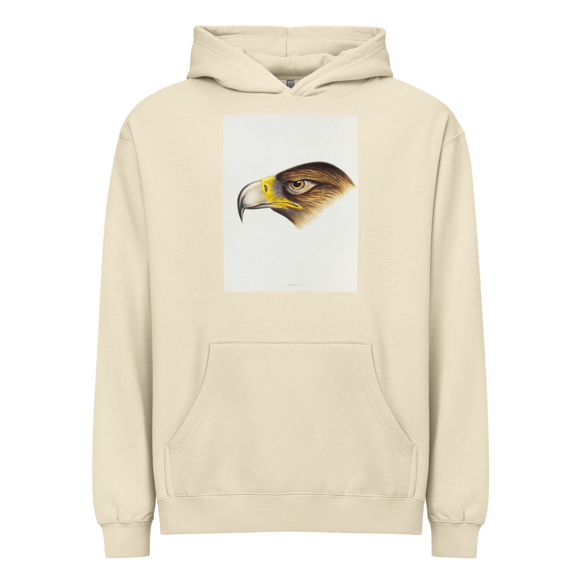 Hoodie Wedge-Tailed Eagle Aquila Fucosa Illustrated Signature