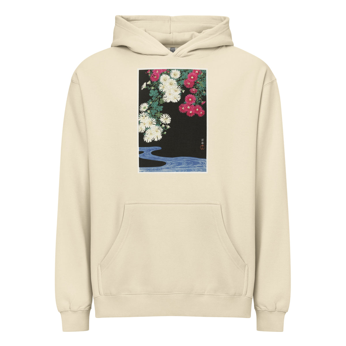 Hoodie Chrysanthemums - Ohara Koson 1925 Signature