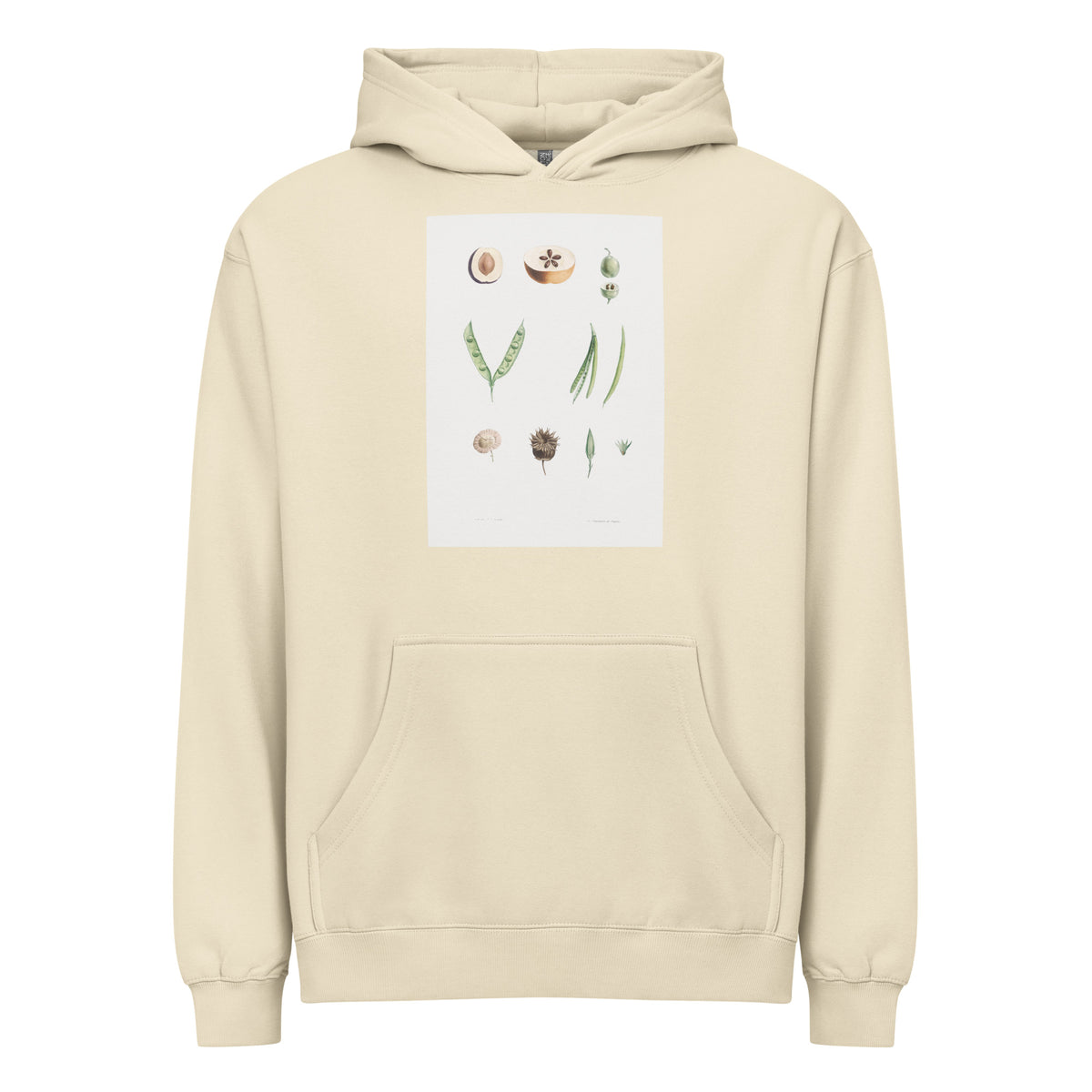Hoodie Plants Part - Pierre-Joseph Redoute 1759 Signature