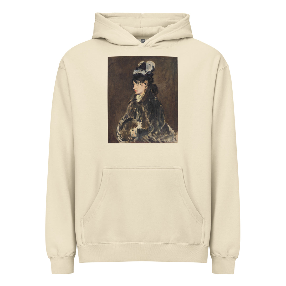 Hoodie Berthe Morisot C 1869 Painting In High Resolution Signature