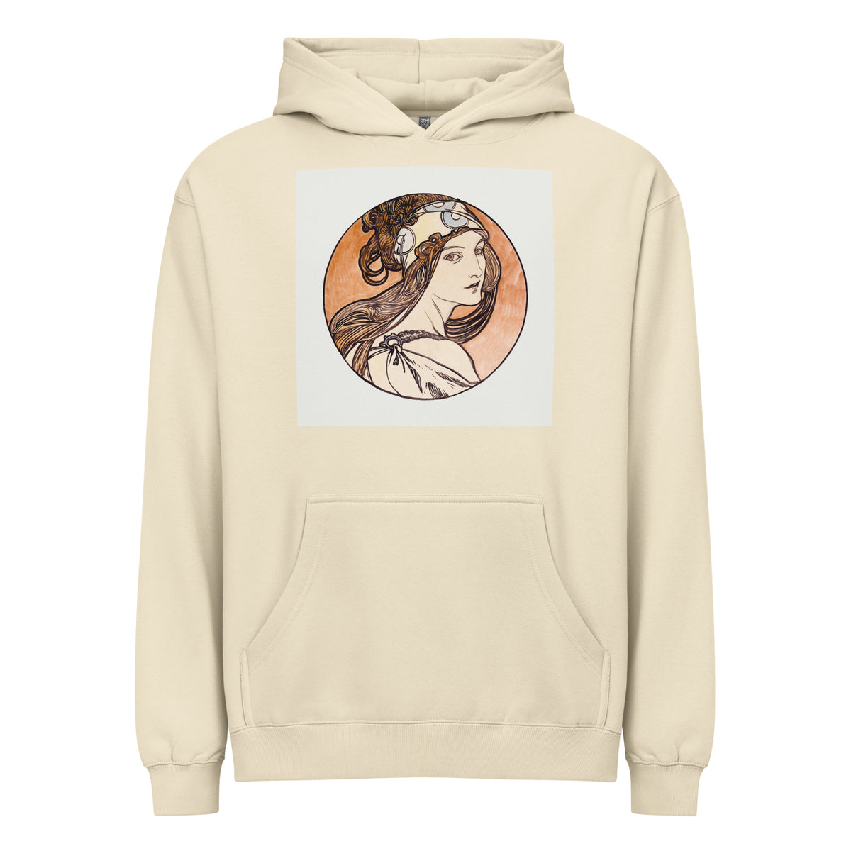 Hoodie Stained Glass Fouquet Mucha I Signature