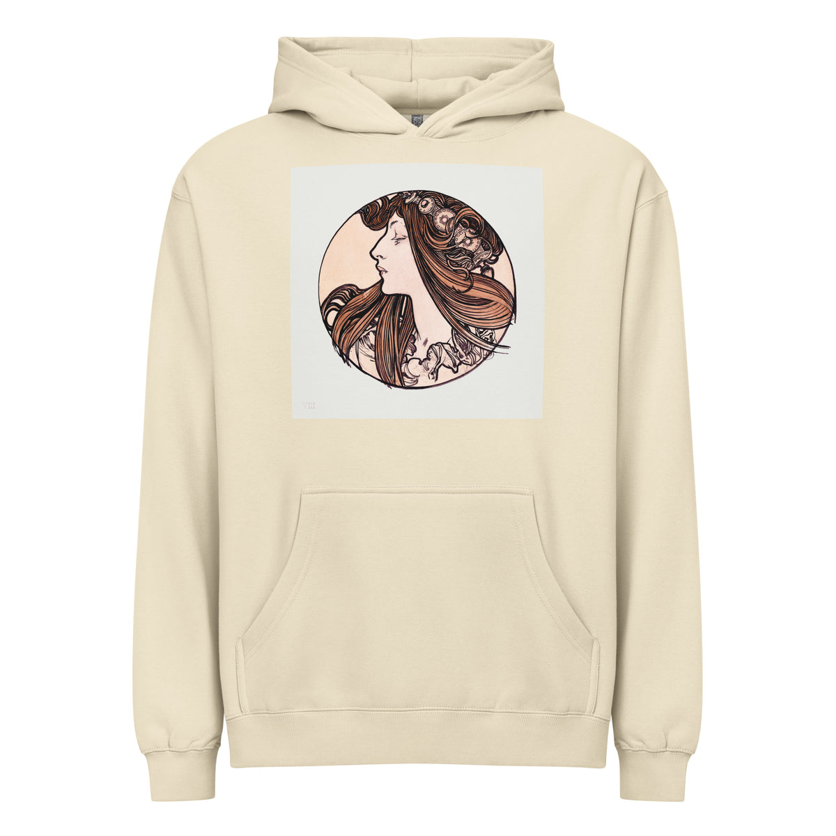 Hoodie Stained Glass Fouquet Mucha III Signature