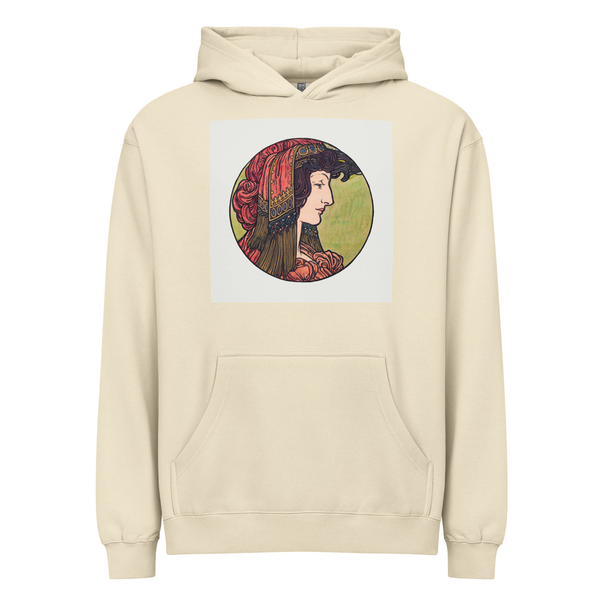 Hoodie Stained Glass Fouquet Mucha IV Signature