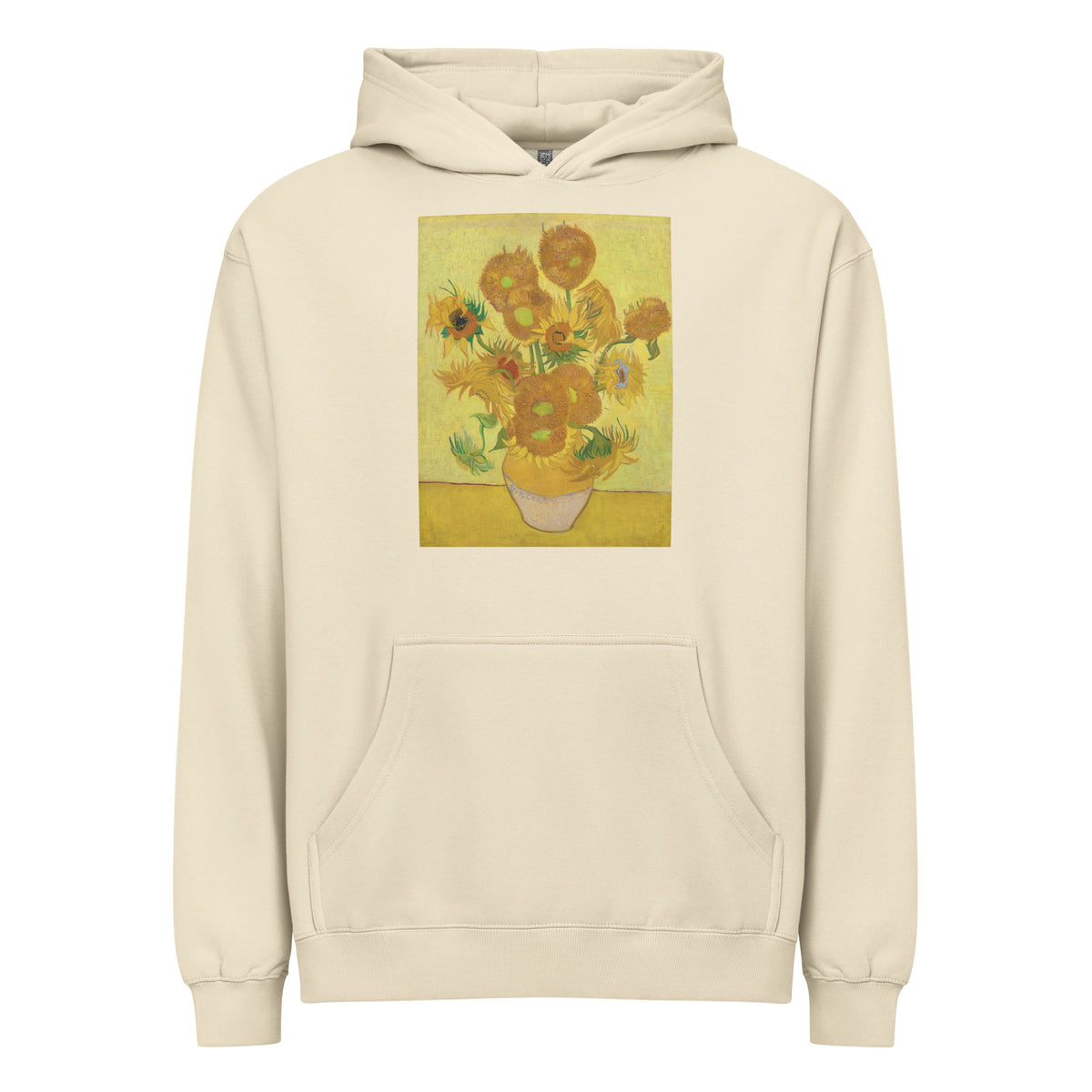 Hoodie Vincent Van Gogh S Sunflowers Famous Painting Signature