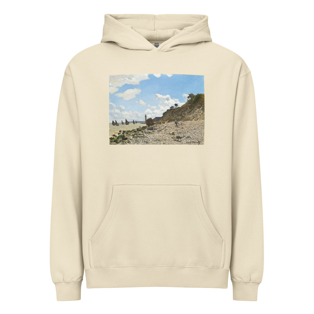 Hoodie The Beach At Honfleur Signature