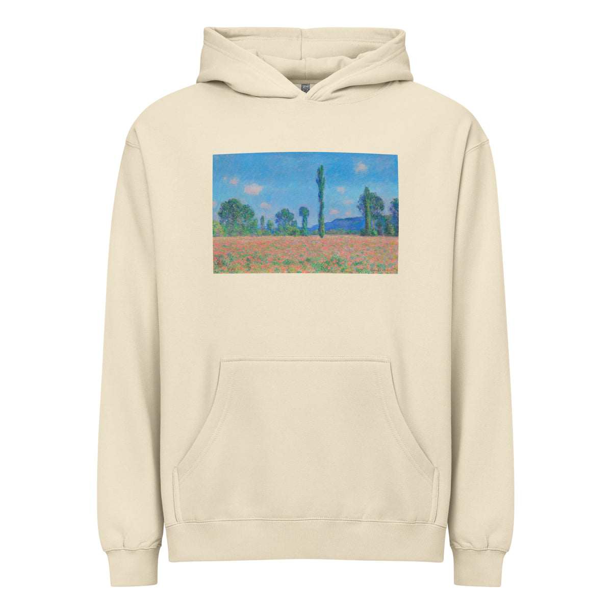 Hoodie Poppy Field Giverny Signature