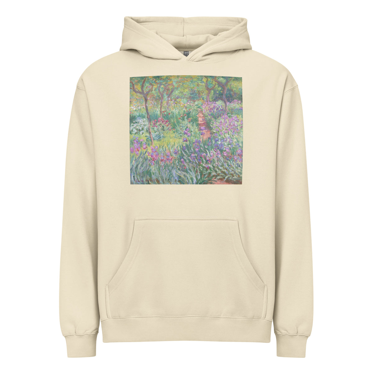Hoodie The Artist Garden In Giverny Signature
