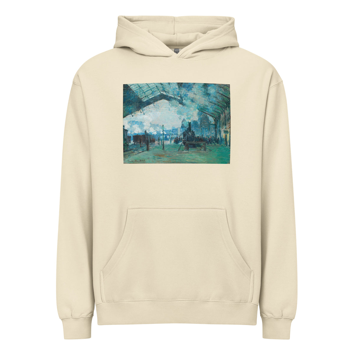 Hoodie Arrival Of The Normandy Train Gare Saint-Lazare Signature