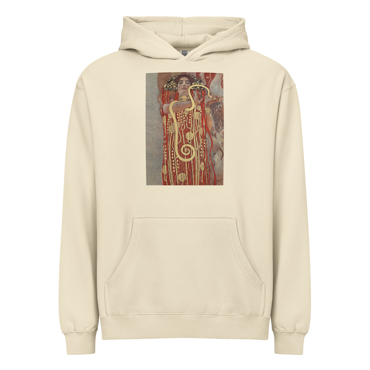 Hoodie Gustav Klimt Hygieia Famous Painting Signature