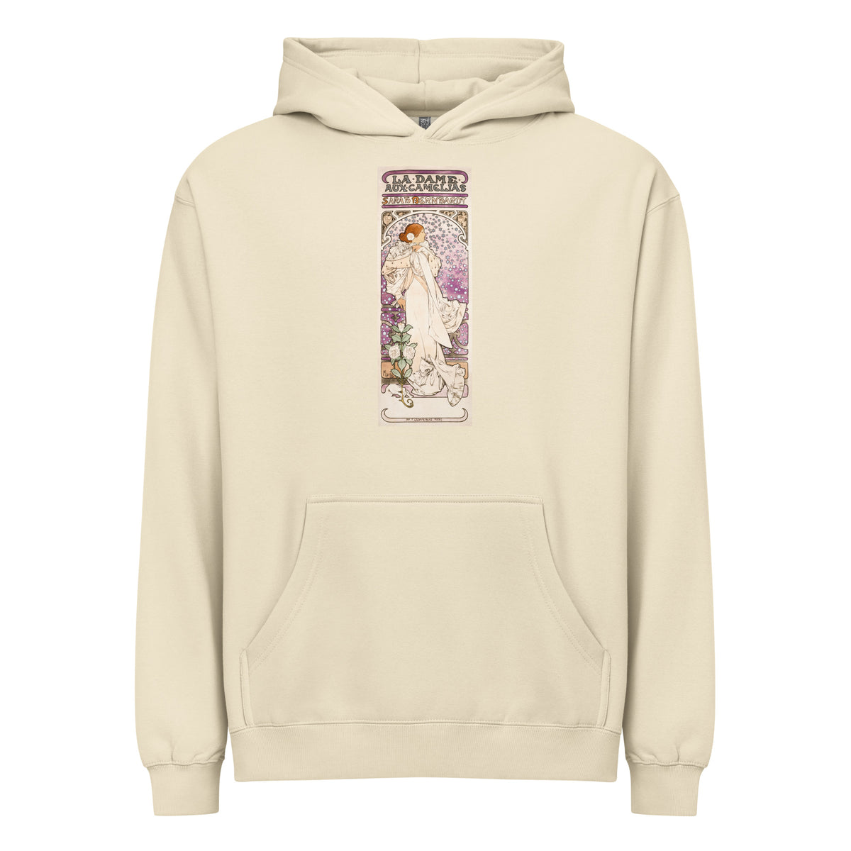 Hoodie La Dame Aux Camelias Sarah Bernhardt Signature