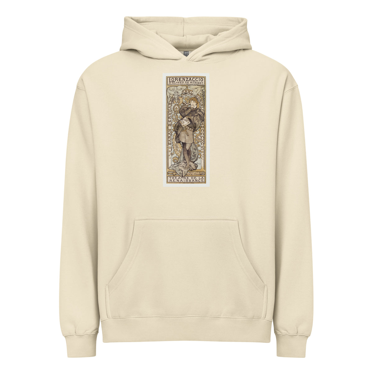 Hoodie Lorenzaccio Piece En V Actes D Alfred De Musset Adaptation De M Armand D Artois Theatre De La Renaissance - Alphonse Maria Mucha 1869 Signature