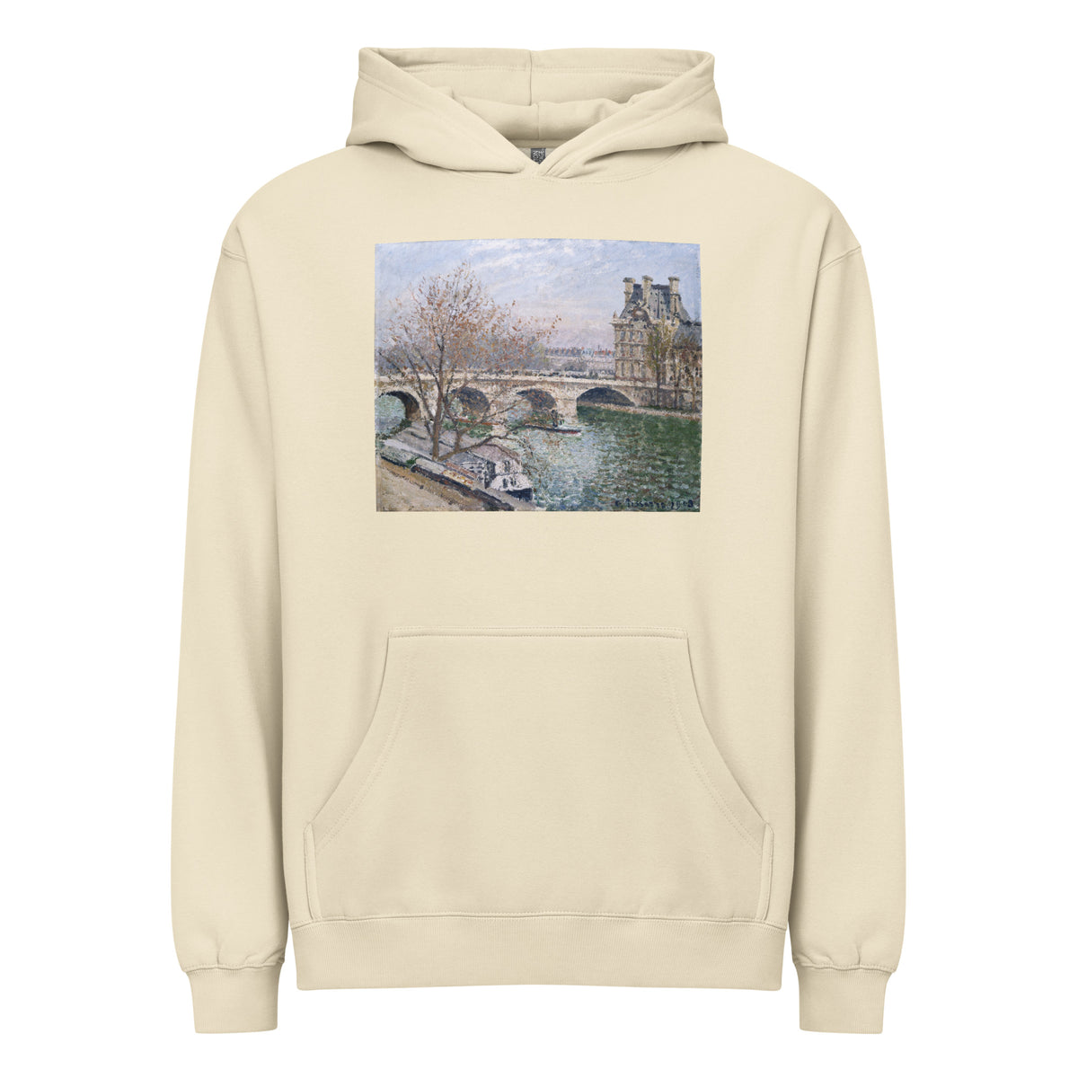Hoodie The Pont Royal And The Pavillon De Flore Signature