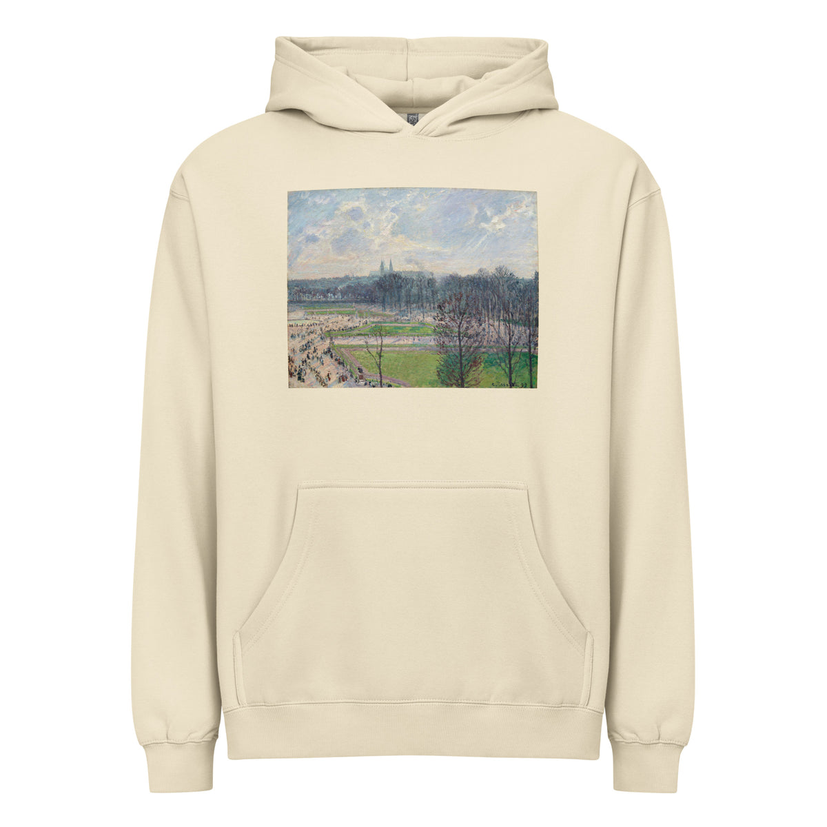 Hoodie The Garden Of The Tuileries On A Winter Afternoon Signature