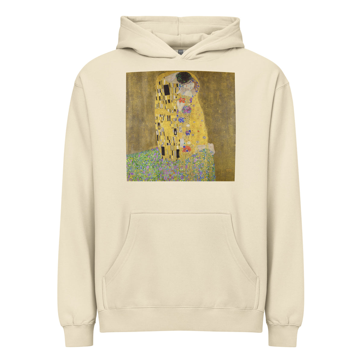 Hoodie Gustav Klimt The Kiss Famous Painting Signature
