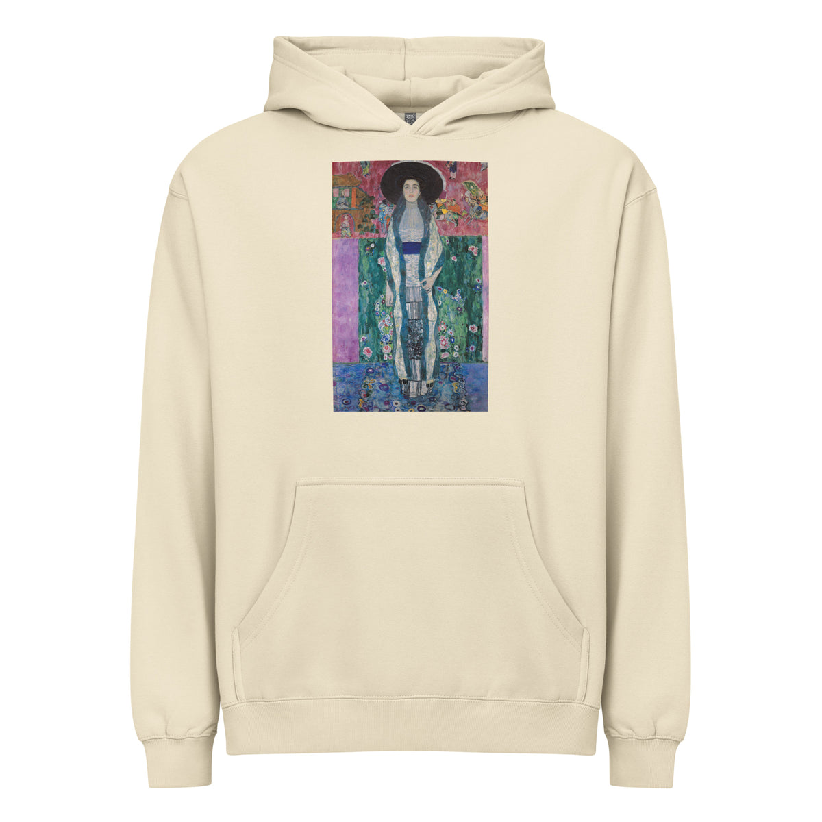Hoodie Gustav Klimt Portrait Of Adele Bloch-Bauer Famous Painting Signature