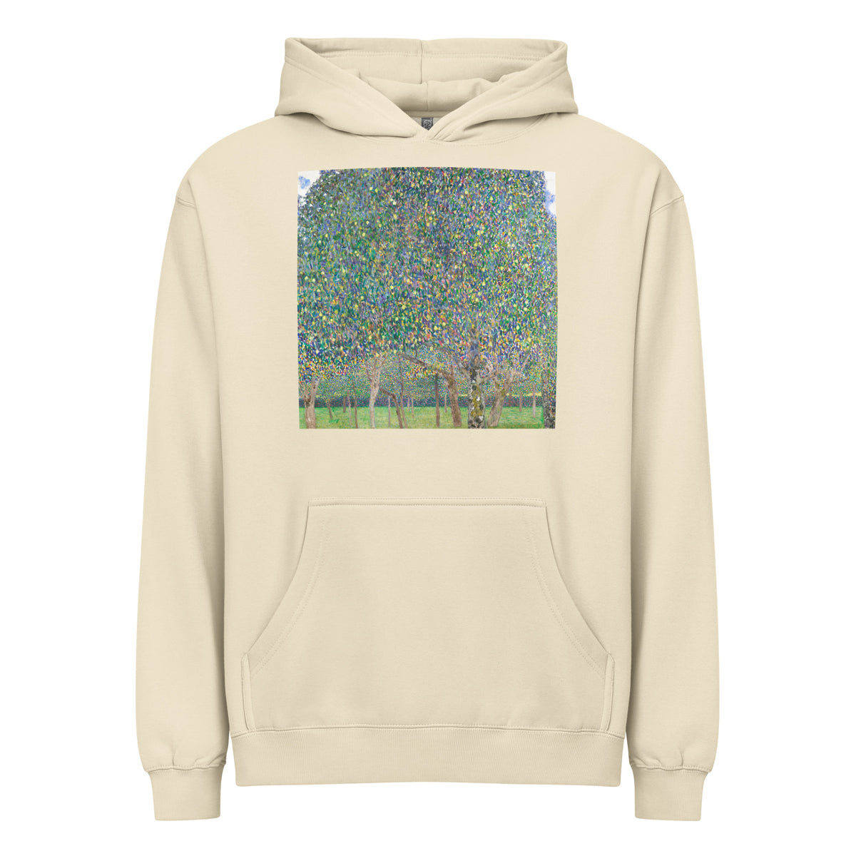 Hoodie Gustav Klimt Pear Tree Famous Painting Signature