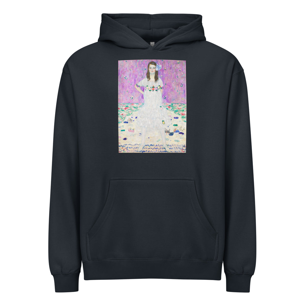 Navy Hoodie Gustav Klimt S Mada Primavesi Famous Artwork Signature